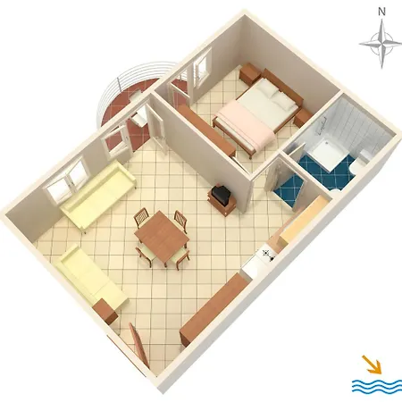 With Parking Space Rastici, Ciovo - 6863 Apartment Trogir