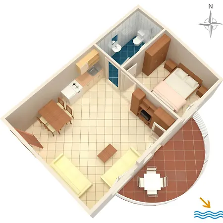 With Parking Space Rastici, Ciovo - 6863 * تروغير